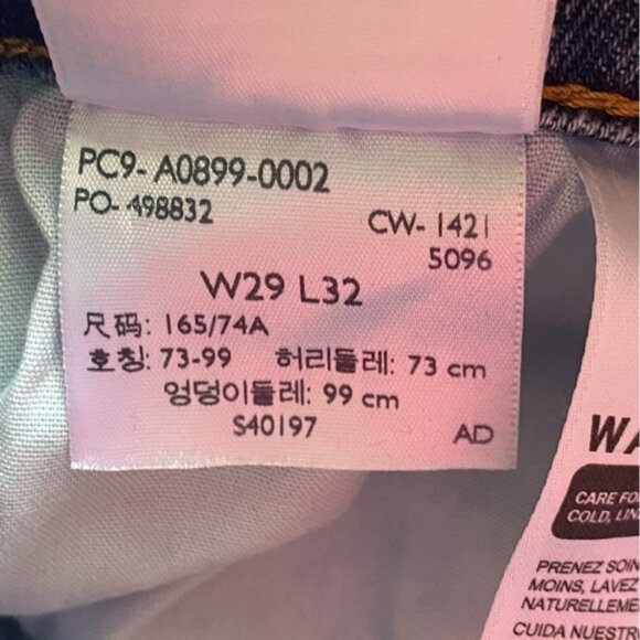 Levis 70'S High Rise Flare Jeans Woman 29x32 Medium Wash Western Festival Casual - Picture 15 of 16